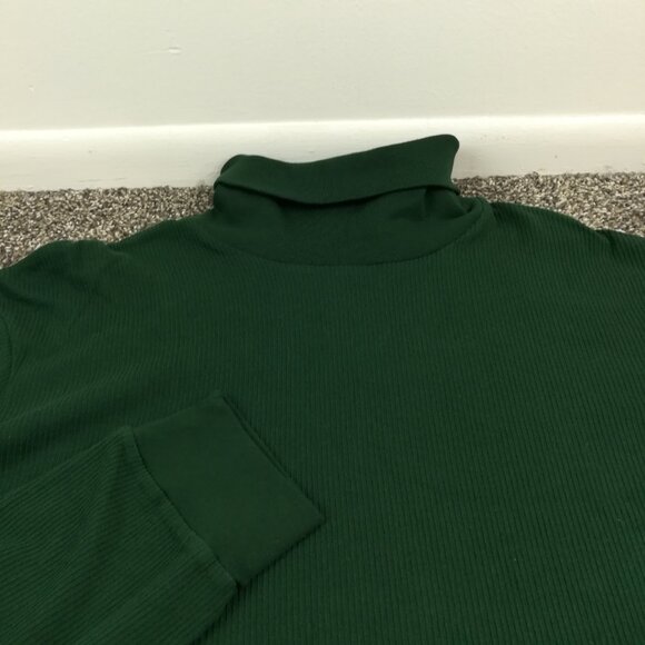 NWT Vintage Polo Golf Ralph Lauren Sweater Turtleneck Ribbed Mens 2XL *Flaws - Picture 1 of 12